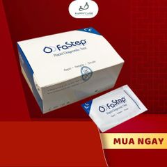(CHE TÊN) 1 Bộ Kit Test Nhanh HIV FaStep HIV 1/2 Rapid Test Device, Phát hiện sau 28 ngày