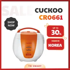 Nồi Cơm Cơ CUCKOO CR0661 Dung Tích 1L Made In Korea Màu Cam