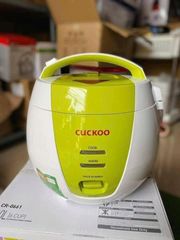 Nồi Cơm Cơ CUCKOO CR0661 Dung Tích 1L Made In Korea Màu Xanh