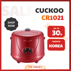 Nồi Cơm Cơ CUCKOO CR1021 Dung Tích 1.8L Made In Korea Màu Đỏ