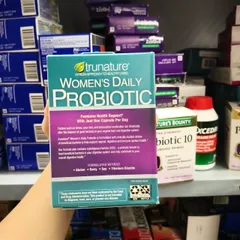 Hỗ trợ Men vi sinh cho phụ nữ Trunature Women’s Daily Probiotic 90 Capsules