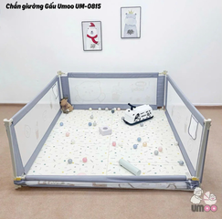 Thanh Chắn Giường Cho Bé Umoo Cao Cấp Hình Thú đáng yêu Nâng Hạ 2 Bên, Dễ Dàng Lắp Đặt  Cho Bé