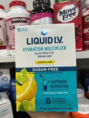 [Hộp 15 gói ]Hàng Mỹ Nước Uống Bù Điện Giải Liquid I.V. Hydration Multiplier