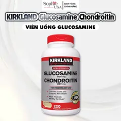 Viên Uống Hỗ Trợ Khớp Kirkland Glucosamine 1500mg - 280 Viên Bổ Sung Xương Khớp Từ Mỹ, Không Gây Phản Ứng Phụ