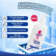 Sữa Tắm Cá Ngựa Algemarin Đức - Dưỡng Da Mịn Màng, Thơm Nhẹ, Phù Hợp Mọi Loại Da