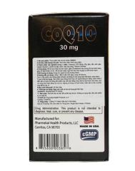 [Nhập khẩu] Viên uống Pharmekal CoQ10 30mg hỗ trợ sức khỏe tim mạch, giảm cholesterol máu (30 viên)