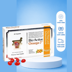 [Nhập khẩu] Viên uống Pharma Nord Bio-Omega 7 hỗ trợ đẹp da (30 viên)