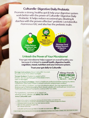 Viên uống hỗ trợ hệ tiêu hóa người lớn từ Culturelle Digestive Daily Probiotic Prebiotics 50 Capsules