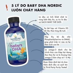 Siro BABY'S DHA với dung tích 60ml là một sản phẩm vitamin tổng hợp chuyên biệt dành cho trẻ nhỏ từ 0 đến 12 tháng tuổi