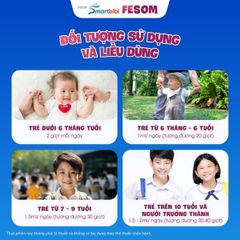 Sắt Smartbibi ,hỗ trợ tạo hồng cầu hương trái cây, 30 ml ,dạng nhỏ giọt cho trẻ từ sơ sinh và mọi lứa tuổi