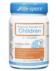 [Nhập khẩu] Men vi sinh Life Space Powder For Children giúp hỗ trợ tốt cho tiêu hóa, hỗ trợ tăng cường sức đề kháng cho bé 3-12 tuổi