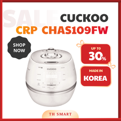 Nồi Cơm CUCKOO Cao Tần Áp Suất Lòng Inox CHAS109FW Dung Tích 1.8L