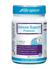 [Nhập khẩu] Viên Uống Life Space Adult Immune Support Probiotic Bổ Sung Men Vi Sinh Tăng Đề Kháng (60 Viên)