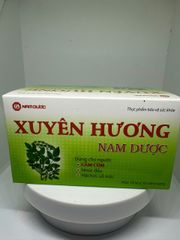 Xuyên hương Nam Dược hỗ trợ giải cảm, giảm nhức đầu chóng mặt, giảm mệt mỏi do cảm cúm ( Hộp 100v)