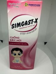 SIMGAST-X Siro Hỗ Trợ Tiêu Hóa Cho Trẻ, Giảm Đầy Hơi Chướng Bụng, Hương Vị Thơm Ngon Dễ Uống