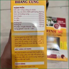 1 HỘP VIÊN UỐNG TRINH NỮ HOÀNG CUNG GIÚP HỖ TRỢ GIẢM SỰ PHÁT TRIỂN CỦA U XƠ TỬ CUNG, U XƠ NANG TUYẾN VÚ LÀNH TÍNH Ở PHỤ NỮ VÀ U XƠ TUYẾN TIỀN LIỆT Ở NAM GIỚI. HÀNG CHÍNH HÀNG LOẠI 1