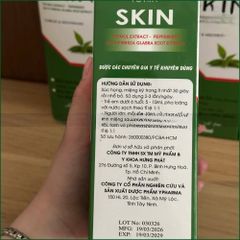 1 CHAI NƯỚC SÚC MIỆNG VOVITA SKIN – KHỬ KHUẨN HỌNG MIỆNG, NGỪA HÔI MIỆNG, HỖ TRỢ VIÊM LỢI, VIÊM HỌNG – CHAI 250ML