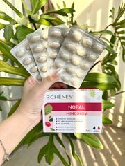 (Mẫu mới) Viên Giảm Mỡ Nopal Minci Nov Pháp - Hỗ Trợ Đốt Cháy Mỡ Thừa, Cải Thiện Tình Trạng Cơ Thể Khỏe Mạnh, Không Mệt Mỏi