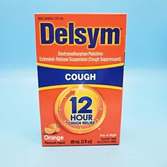 Siro ho Delsym 12 Hour Cough Relief (hương cam, dung tích 89ml/3 fl oz)