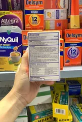  ho Delsym 12 Hour Cough Relief Day or Night 148ml cho người lớn và trẻ em 4+ (vị Nho)