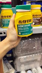 ngăn ngừa nhồi máu cơ tim Bayer Low Dose Aspirin 81mg 300 viên