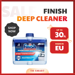 Bộ 3 Muối - Bóng - Dung Dịch Vệ Sinh FINISH Dùng Cho Máy Rửa Bát