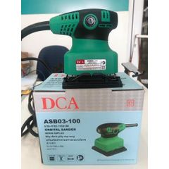 (T17) Máy chà nhám vuông 240W DCA ASB03-100S chính hãng