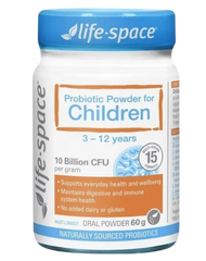 Life Space Powder For Children Men vi sinh giúp hỗ trợ tốt cho tiêu hóa, hỗ trợ tăng cường sức đề kháng cho bé 3-12 tuổi