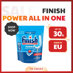 Combo Bộ 3 Muối - Bóng - Viên Rửa Bát FINISH All In 1 Dùng Cho Máy Rửa Bát