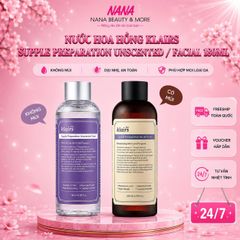 Nước Hoa Hồng Klairs Supple Preparation Facial Toner 180ml - Toner Dưỡng Ẩm Phục Hồi Da Nhạy Cảm, Cân Bằng Độ pH, Hàn Quốc