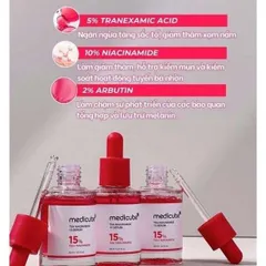 (Hàng CTY) Serum Dưỡng Sáng, Giảm Thâm Mụn MEDICUBE TXA + Niacinamide 15% 30ML - Nana Shop