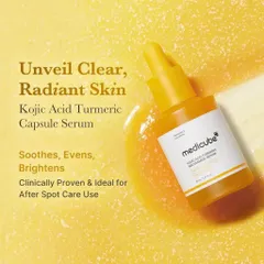 (Hàng CTY) Tinh Chất Medicube Kojic Acid Turmeric Vita Serum Dưỡng Sáng Mờ Thâm Nám Sau Mụn 30ML