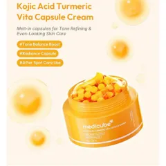 (Hàng CTY) Tinh Chất Medicube Kojic Acid Turmeric Vita Serum Dưỡng Sáng Mờ Thâm Nám Sau Mụn 30ML