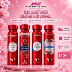 Xịt Thơm Toàn Thân Cho Nam Old Spice Deodorant Bo.dy Sp.ray 150ml Chuẩn Authentic - Nana Shop