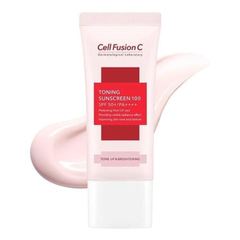 Kem Chống Nắng Cell Fusion C Toning Sunscreen 100 Màu Hồng SPF50+ PA+++ Date Xa