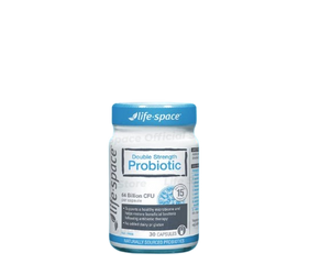 [Nhập khẩu] Life Space Double Strength 30 viên – Men vi sinh Hỗ trợ sức khỏe đường ruột và tăng cường hệ miễn dịch chứa prebiotic