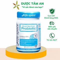 [Nhập khẩu] Life-Space Adult Broad Spectrum Probiotic - Men vi sinh chứa prebiotic hỗ trợ sức khỏe đường ruột tăng cường miễn dịch