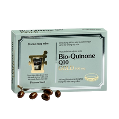 [Nhập khẩu] PHARMA NORD Bio Quinone Q10 Gold hỗ trợ sức khỏe tim mạch (30 viên)