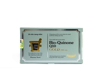[Nhập khẩu] PHARMA NORD Bio Quinone Q10 Gold hỗ trợ sức khỏe tim mạch (30 viên)