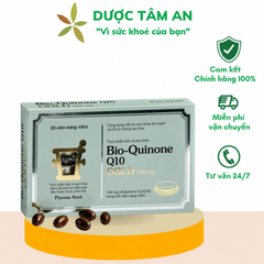 [Nhập khẩu] PHARMA NORD Bio Quinone Q10 Gold hỗ trợ sức khỏe tim mạch (30 viên)