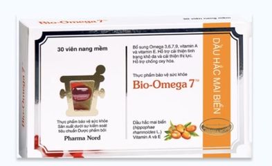 [Nhập khẩu] PHARMA NORD Bio-Omega 7 hỗ trợ đẹp da (30 viên)