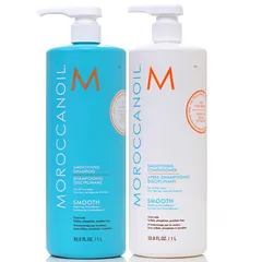 Bộ Dầu Gội & Dưỡng Xả Moroccanoil Smoothing 1000ml NK Date Xa