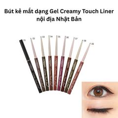 Chì Kẻ Mắt Canmake Creamy Touch Liner Siêu Mảnh Lâu Trôi Chống Nước Nhật Bản