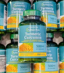Thực phẩm chức năng Tinh chất nghệ vàng Curcumin Puritan Pride 180 viên của Mỹ