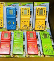 Máy Chơi Game Xếp Gạch Cầm Tay Brick Game Lucky Game 9999 In 1 Kèm Pin Đồ Chơi Tuổi Thơ