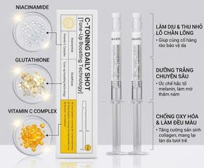 Set tinh chất C-Toning Daily Shot giúp dưỡng trắng da, xóa nám 2 ống x 2.5ml