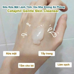 Bộ sản phẩm sữa rửa mặt Cetaphil Gentle Skin Cleanser 591ml 