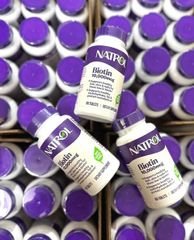 Viên uống Natrol Biotin 10000 mcg hỗ trợ mọc tóc Mỹ 100 viên