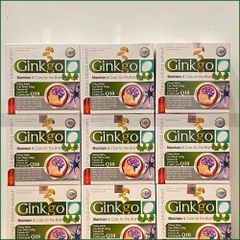 1 HỘP VIÊN UỐNG HOẠT HUYẾT DƯỠNG NÃO GINKGO BILOBA EXTRACT GIÚP TUẦN HOÀN VÀ LƯU THÔNG MÁU NÃO, LÀM GIẢM TRIỆUU CHỨNGG ĐAU ĐẦU, HOA MẮT, CHÓNG MẶT, MẤT NGỦ, HỘI CHỨNG TIỀN ĐÌNH