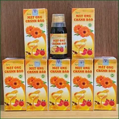 1 HỘP SIRO MẬT ONG CHANH ĐÀO – HỖ TRỢ GIẢM HO, NHUẬN PHẾ, TIÊU ĐỜM, GIẢM HO DO VIÊM PHẾ QUẢN – CHAI 100ML